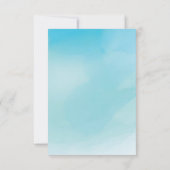 Roze Flamingo Baby shower Boek voor Baby Kaart (Achterkant)