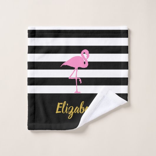 Roze Flamingo Bad Handdoek (Wasdoekje)