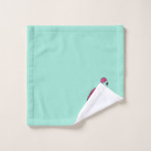 roze flamingo badhanddoeken set cadeau bad handdoek (Wasdoekje)