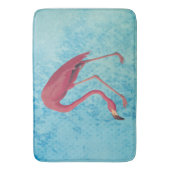 roze flamingo badmat (Voorkant Verticaal)