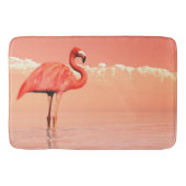 Roze flamingo badmat (Voorkant)
