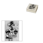 ROZE FLAMINGO BAKKOEKJES, VOGELRUBBER STEMPEL (Gestempeld)