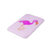 Roze Flamingo Bath Mat - Uw kleuren (Gekanteld)