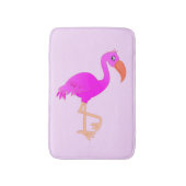 Roze Flamingo Bath Mat - Uw kleuren (Voorkant Verticaal)