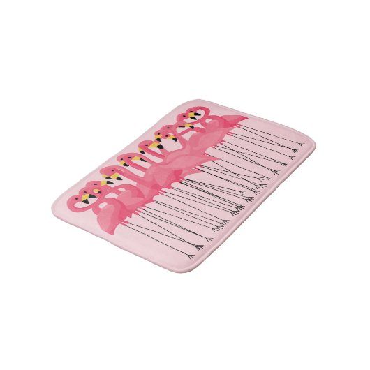 Roze Flamingo Bath Mats Badmat (Gekanteld)