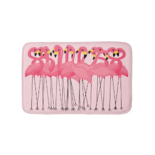 Roze Flamingo Bath Mats Badmat