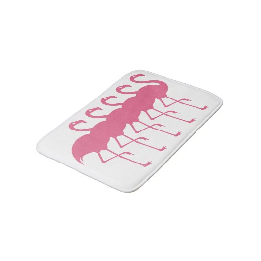 Roze Flamingo Bath Mats Badmat (Gekanteld)
