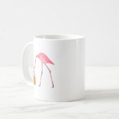 Roze Flamingo Beer Lover Koffiemok (Voorkant links)