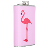 Roze Flamingo Bird-64305 Heupfles (Rechts)