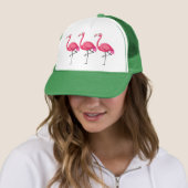 Roze Flamingo Bird-89686 Trucker Pet (In situ)