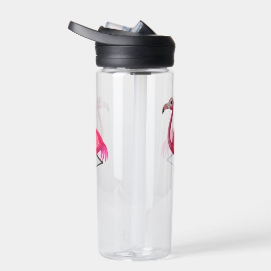 Roze Flamingo Bird-89686 Waterfles (Rechts)