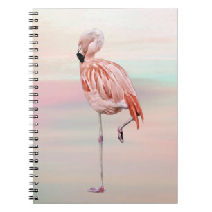 Roze Flamingo Bird Journal Notitieboek