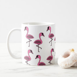 Roze Flamingo Bird Koffiemok