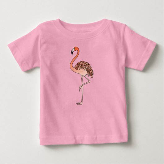 Roze Flamingo Bird Lineart-57667 (Voorkant)