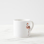 Roze Flamingo Bird Lineart-57667 Espresso Kop (Voorkant rechts)