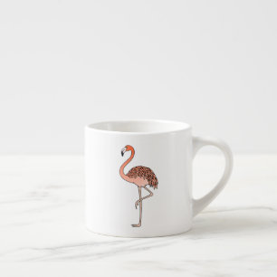Roze Flamingo Bird Lineart-57667 Espresso Kop