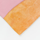 Roze Flamingo Birds Fleece Blanket (Hoek)