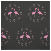 Roze Flamingo Birds Stof (Swatch)