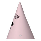 Roze Flamingo Birthday Feesthoedjes (Rechts)