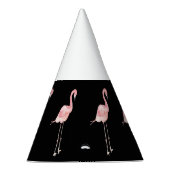 Roze Flamingo Birthday Party Petten Feesthoedjes (Rechts)