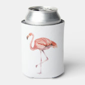 Roze Flamingo Blikjeskoeler (Blikje Voorkant)