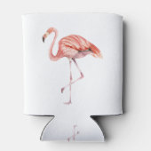 Roze Flamingo Blikjeskoeler (Achterkant)