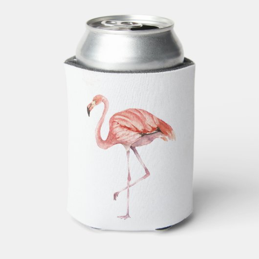 Roze Flamingo Blikjeskoeler (Blikje Achterkant)