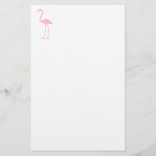 Roze Flamingo Briefpapier