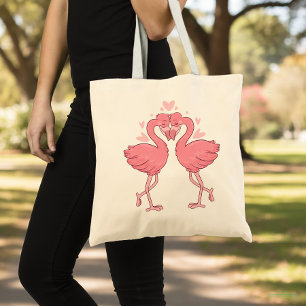 Roze Flamingo Bruiloft Tropische Hawaiaanse Luau S Tote Bag