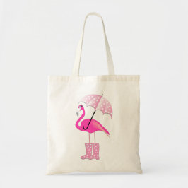 Roze Flamingo Budget Tas