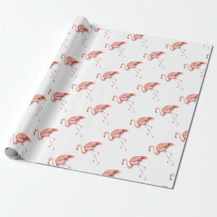 Roze Flamingo Cadeaupapier