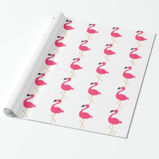 Roze Flamingo Cadeaupapier