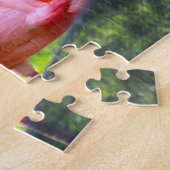 Roze Flamingo California. Legpuzzel (Zijkant)