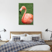 Roze Flamingo Canvas Afdruk (Insitu (Slaapkamer))