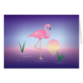 Roze Flamingo Cars (Voorkant Horizontaal)