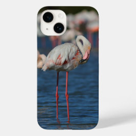 Roze flamingo Case-Mate iPhone 14 hoesje