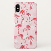 Roze flamingo Case-Mate iPhone case (Achterkant)