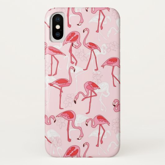Roze flamingo Case-Mate iPhone case (Achterkant)