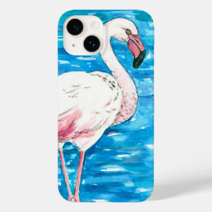 Roze flamingo Case-Mate iPhone 14 hoesje