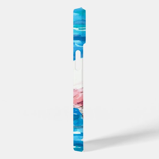 Roze flamingo Case-Mate iPhone case (Achterkant / Rechts)