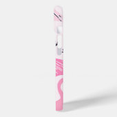 Roze Flamingo Case-Mate iPhone Case (Achterkant / Links)