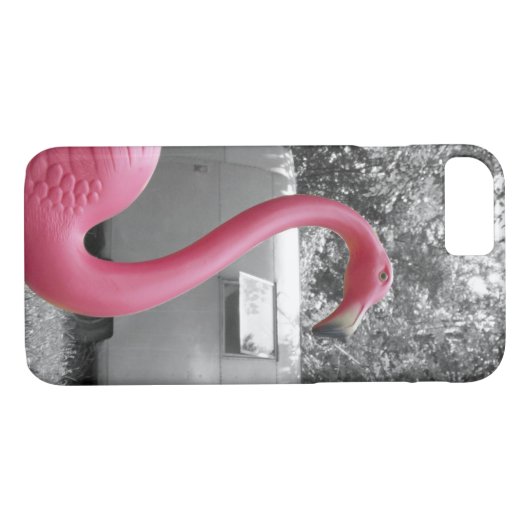 Roze Flamingo Case-Mate iPhone Case (Achterkant (Horizontaal))