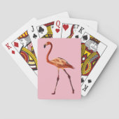 Roze Flamingo Classic Speelkaarten (Achterkant)