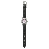 Roze Flamingo Custom Classic horloge (Vlak)