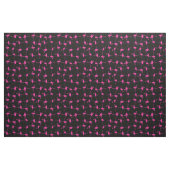 Roze Flamingo Cute Tropical Print Fabric Stof (Yard (91,4 cm))