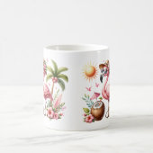 Roze Flamingo Design Koffiemok (Center)