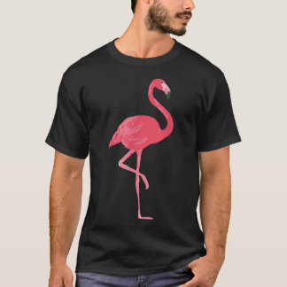 Roze Flamingo Design T-shirt
