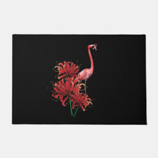 Roze Flamingo Deurmat