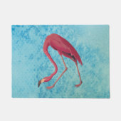  roze flamingo deurmat (Voorkant)