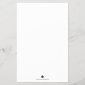 Roze flamingo die het beste spel kent flyer (Achterkant)